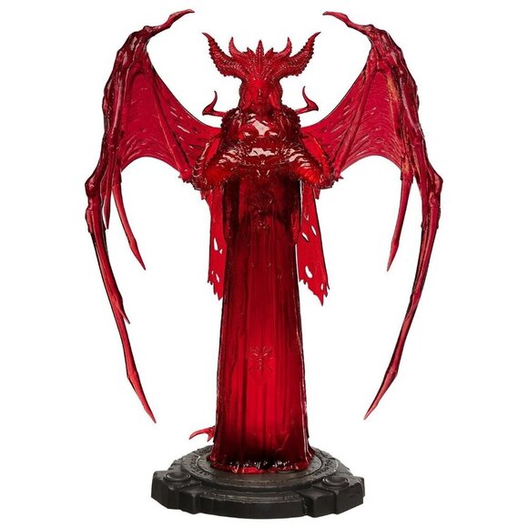 NIB Diablo IV Red Lilith 12" Statue Ruby Red BlizzCon 2023 PVC Glossy D4 Figure - Picture 1 of 7